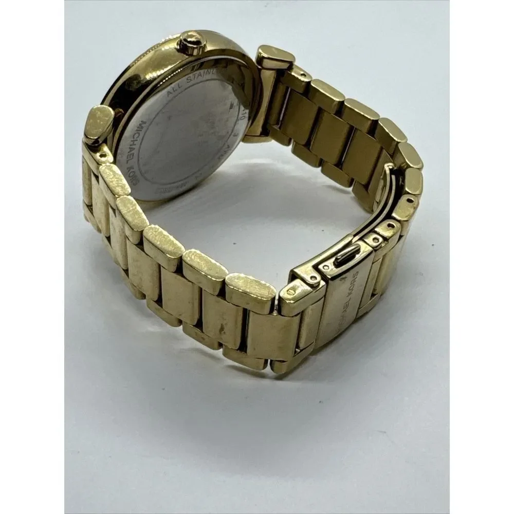 Michael Kors MK3332 Women's Gold Stainless Steel Analog Dial Quartz Watch JNA777